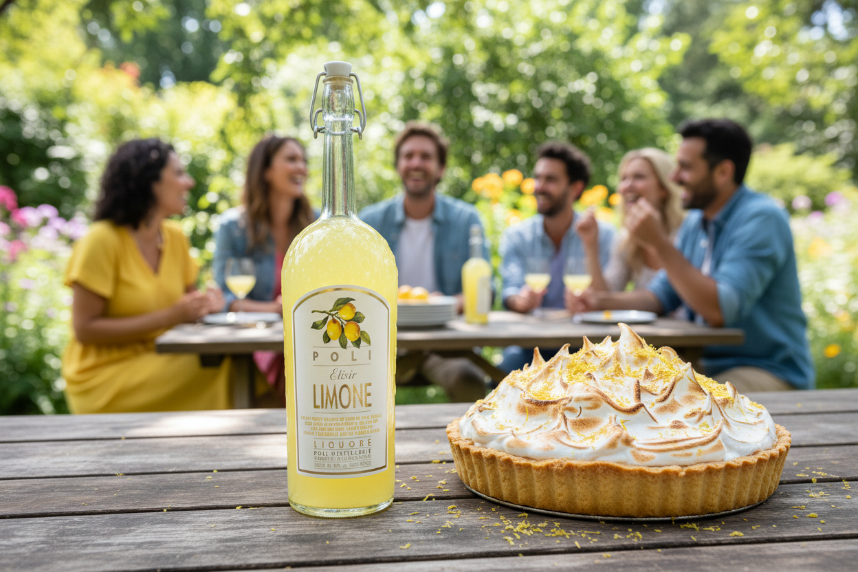 Limocello Poli Elisir Limone Licor de Italia - La Cava