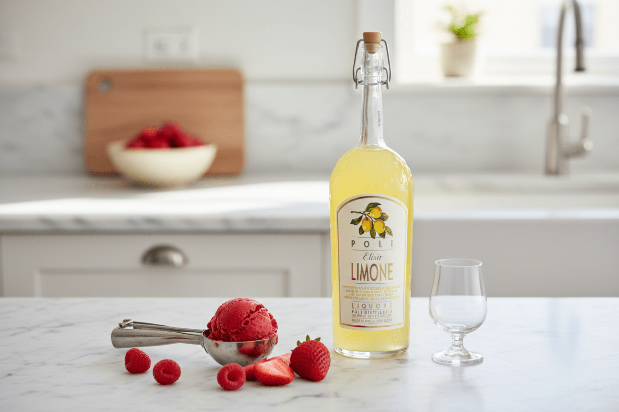 Limocello Poli Elisir Limone Licor de Italia - La Cava