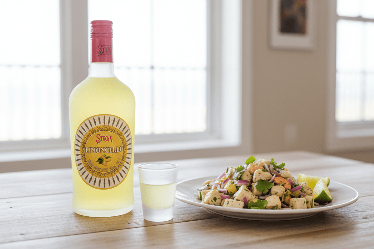 Limoncello Strega 750ml - La Cava