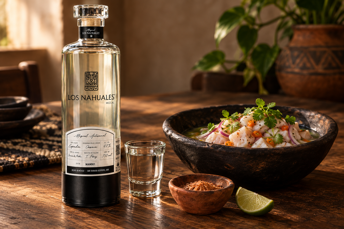 Los Nahuales + Ceviche de pescado blanco