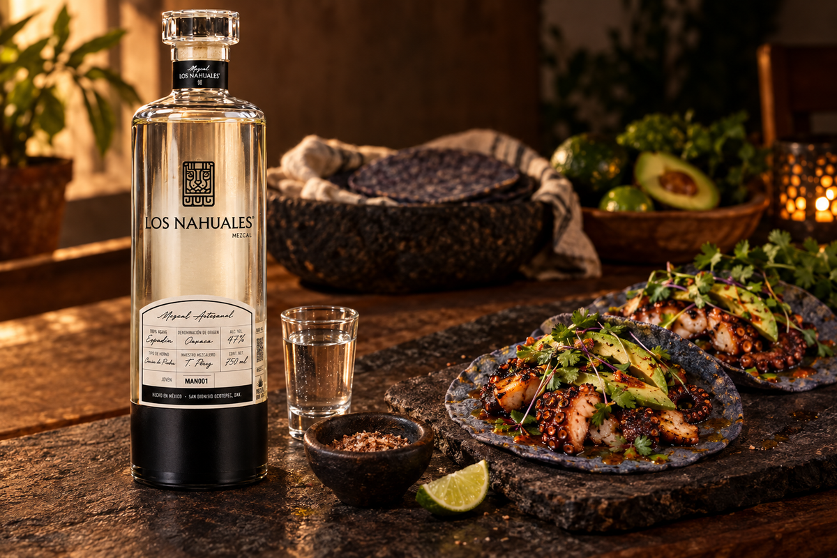 Los Nahuales + Tacos de pulpo a las brasas