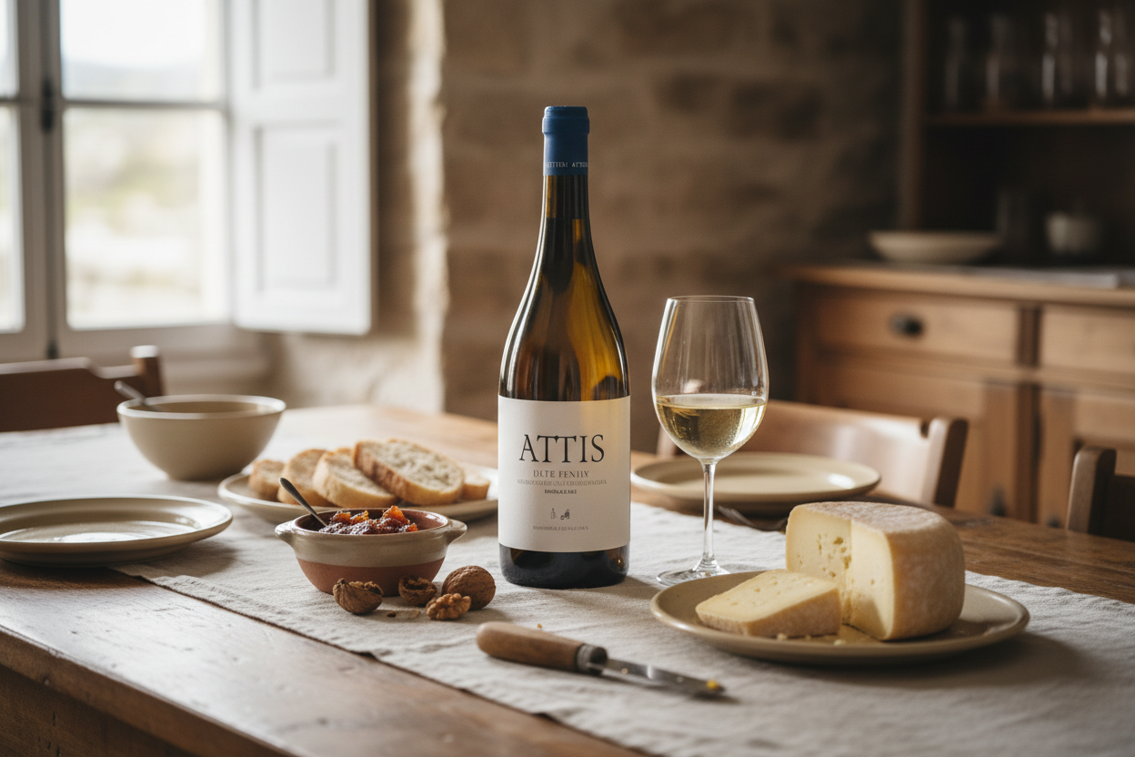Magnum Attis Albariño 2024 1.5L - Queso Tetilla