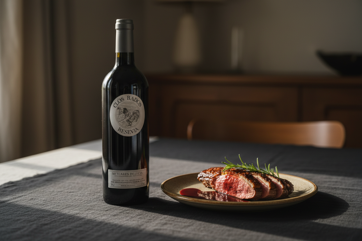 Magret de pato — Clos Badon Reserva