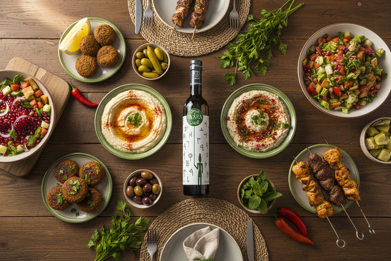 Maridaje Anís Arak Fakra Light