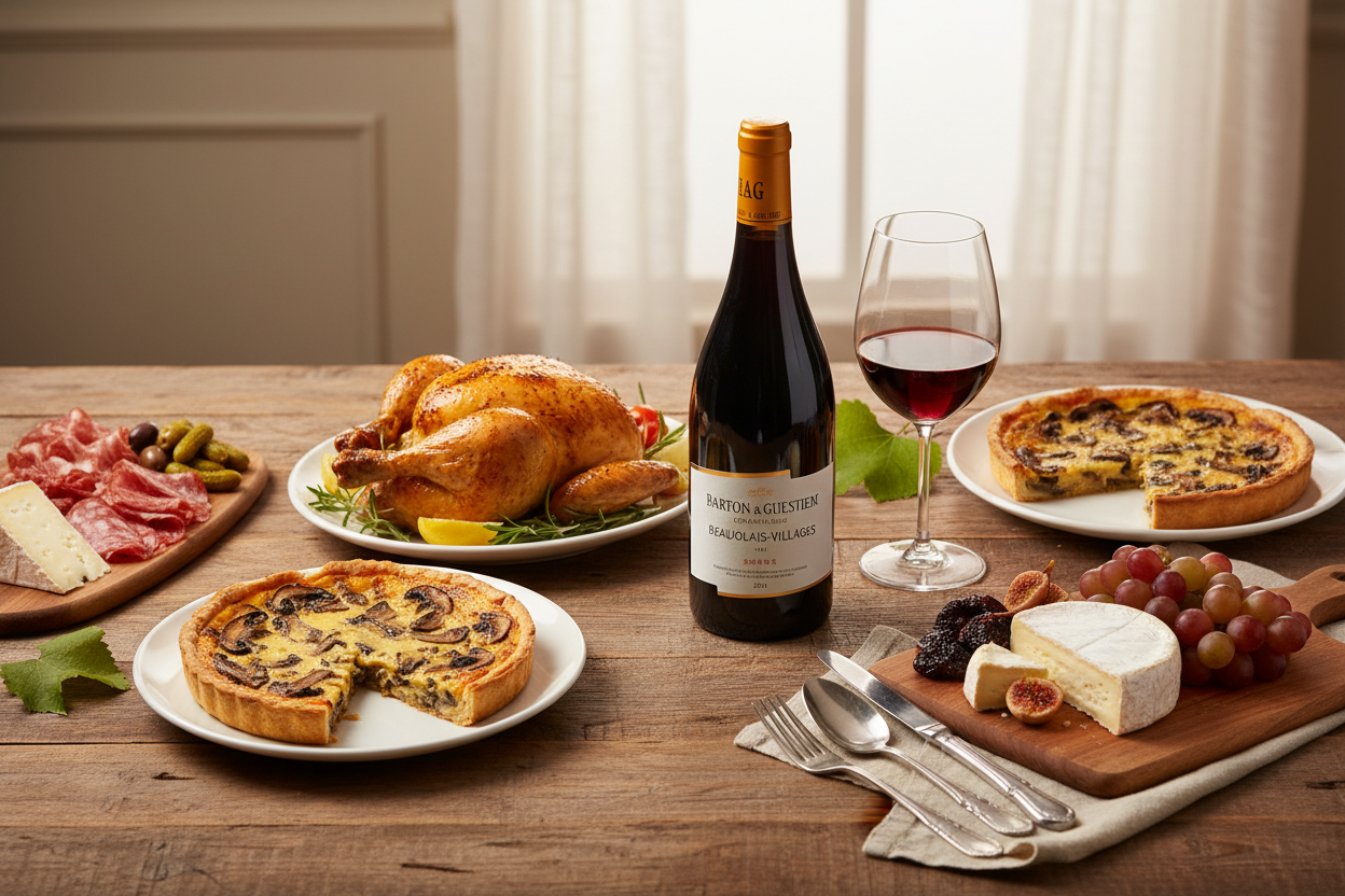 Maridaje B&G Beaujolais-Villages