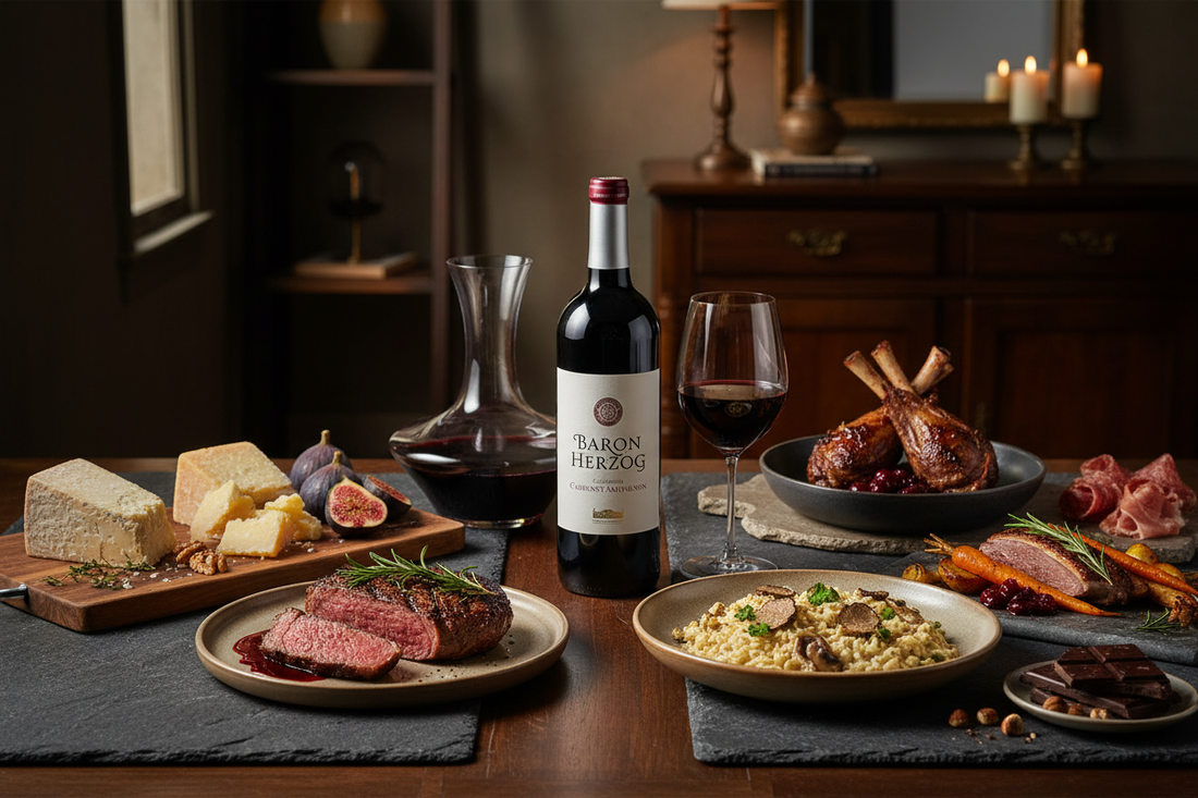 Vino Baron Herzog Cabernet Sauvignon - Tinto Kosher de California