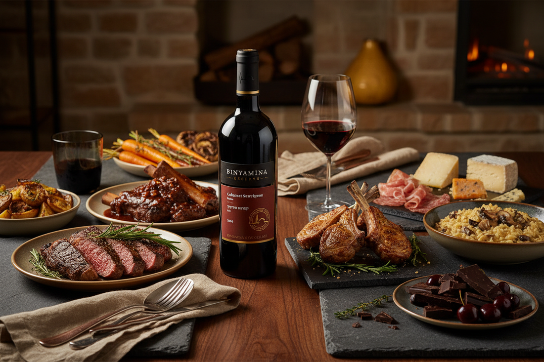 Binyamina Reserve Cabernet Sauvignon | Vino Tinto Kosher de Israel