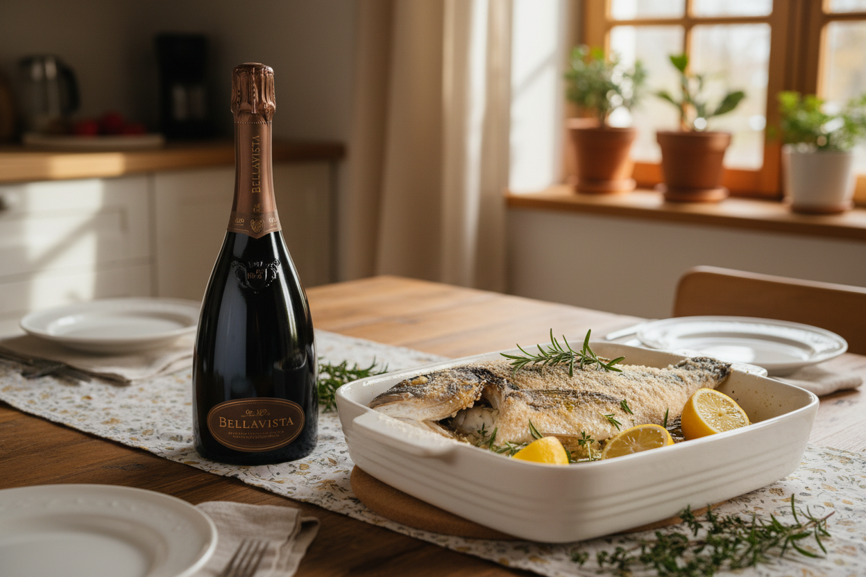 Maridaje - Branzino a la Sal