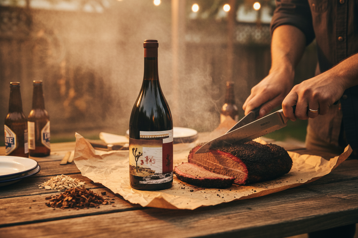 Maridaje brisket ahumado
