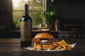 Maridaje Burger Queso Azul