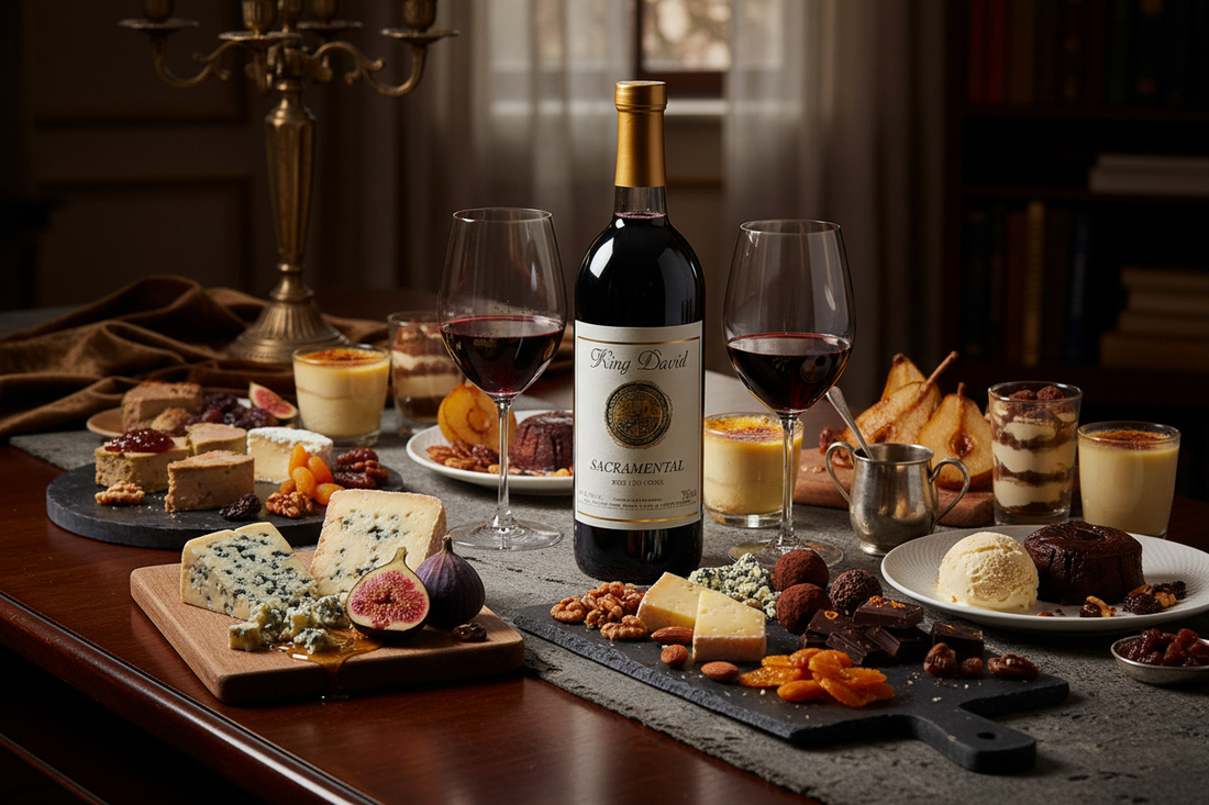 Vino Dulce Kosher de Israel | Carmel King David Sacramental 750ml