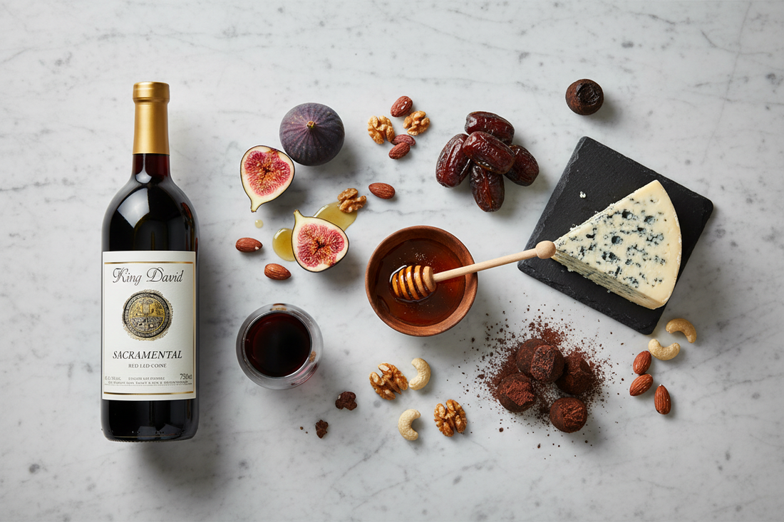 Vino Dulce Kosher de Israel | Carmel King David Sacramental 750ml