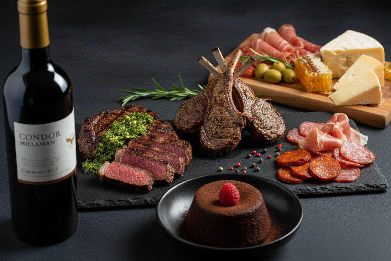 Maridaje Carmenere con comida internacional