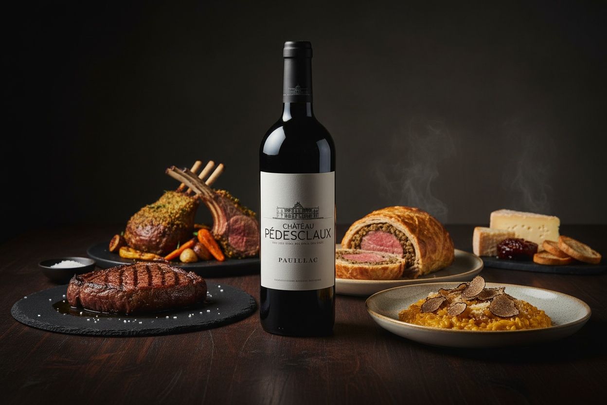 Maridaje Château Pédesclaux 2020 Pauillacslider_item_HiMBLA