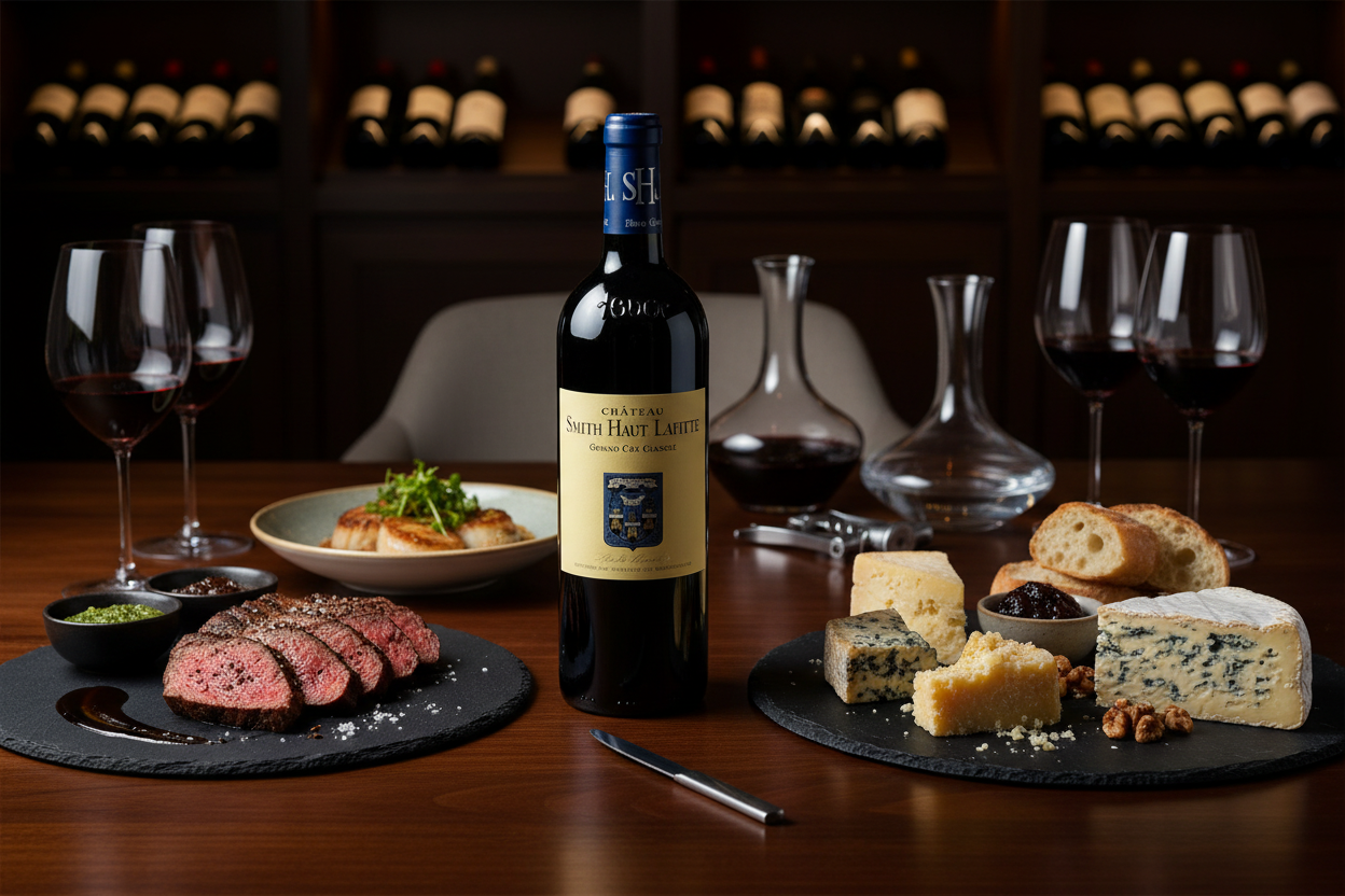 Maridaje Château Smith Haut Lafitte 2017 Gravesslider_item_HiMBLA