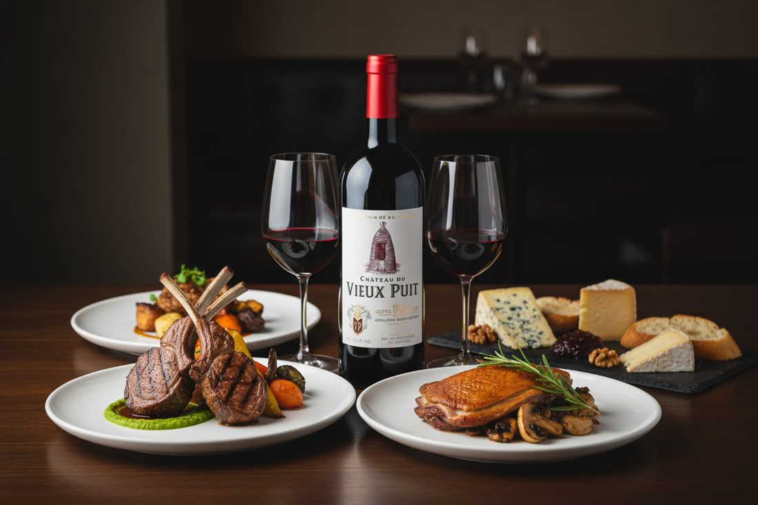 Vino Tinto Francés Château Vieux Puit |Burdeos 750 ml