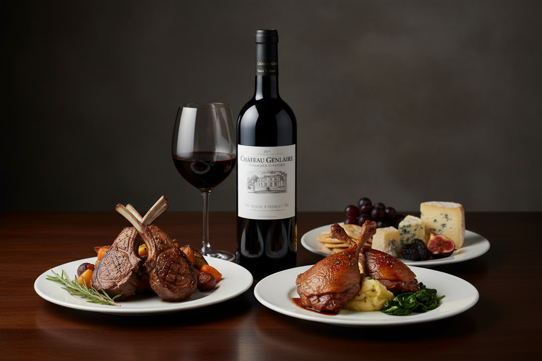 Chateau Genlaire Bordeaux | Vino Tinto de Francia 750 ml