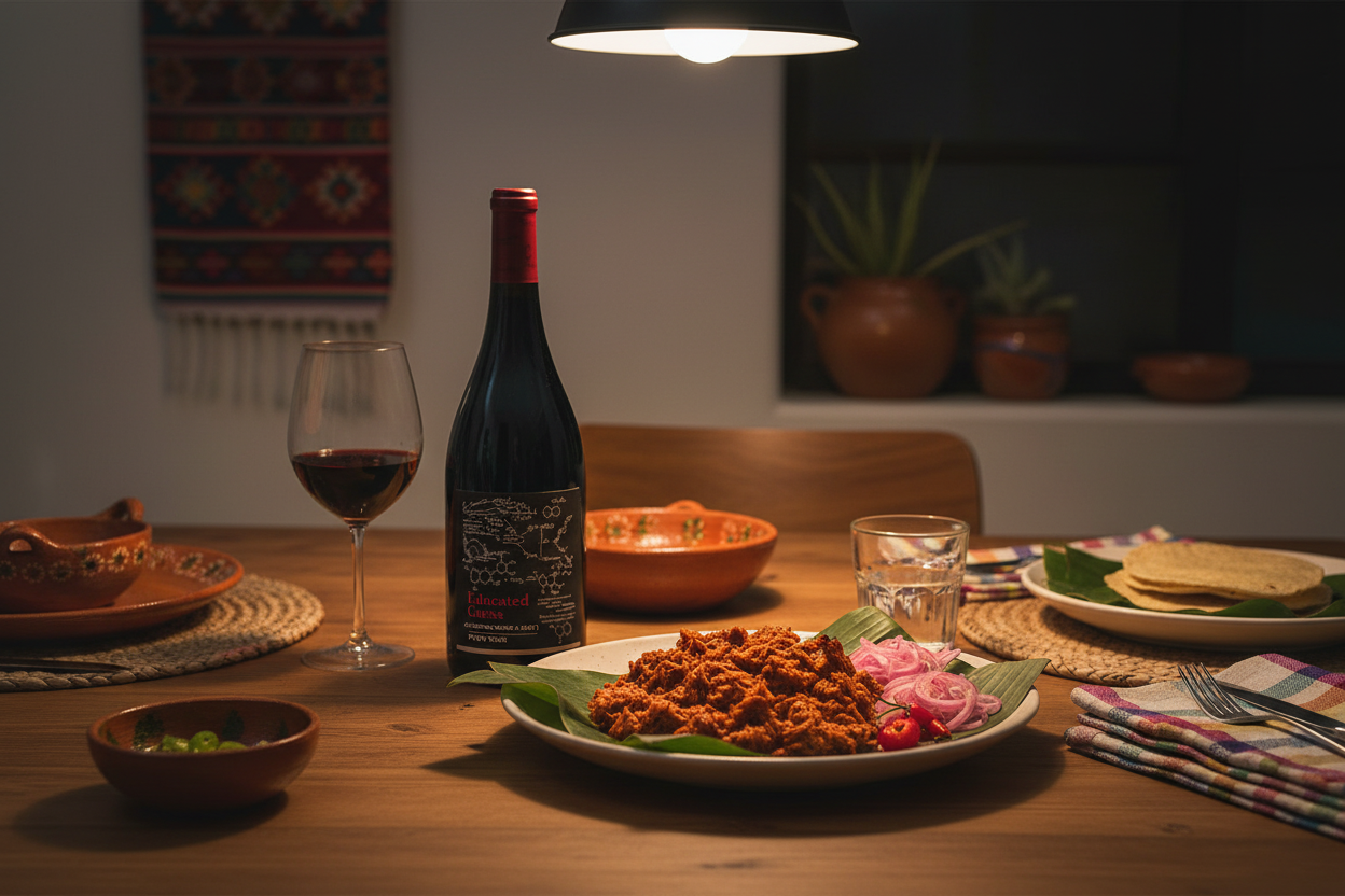 Maridaje cochinita pibil