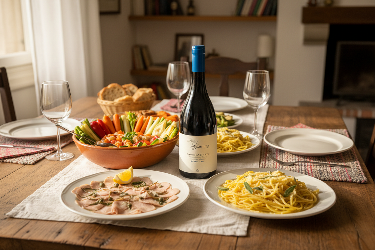Maridaje - Cocina Piamontesa