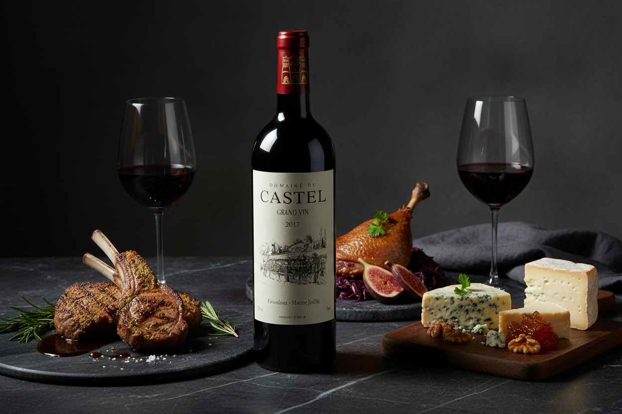 Maridaje Domaine du Castel Grand Vin Kosherslider_item_HiMBLA
