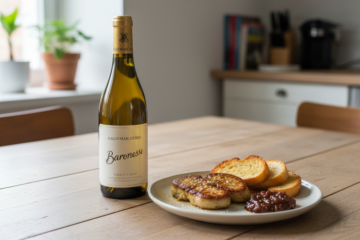 Maridaje - Foie Gras con Chutney de Higos