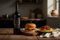 Maridaje Herzog Lineage Cabernet Sauvignon con Hamburguesa Gourmet y Pappardelle