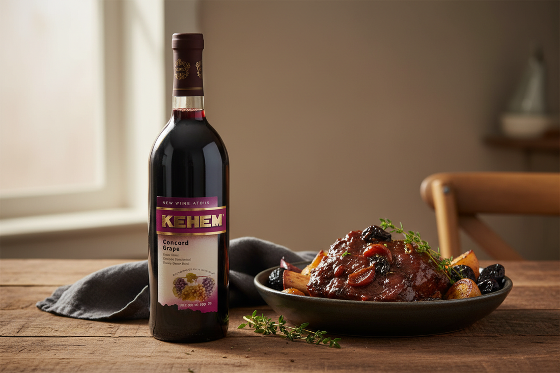 Botella-de-Vino-Tinto-Kosher-kedem-concord-grape-750ml