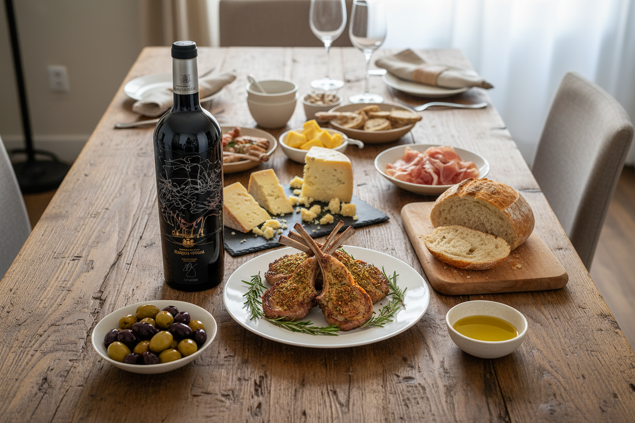 Maridaje Marqués de Riscal con Comida Internacional