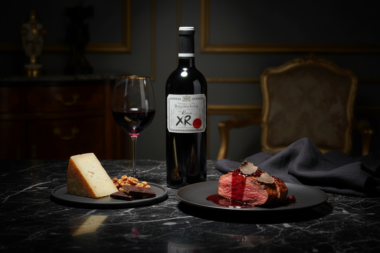Maridaje Marqués de Riscal XR Reserva Especial