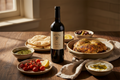 Maridaje Matar Stratus 2021 Shiraz con Especias Mediterráneas Za'atar