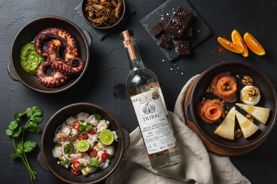 Mezcal Tribal Ensamble 103 (250 ml) | Espadín, Cuishe y Tobalá 46°