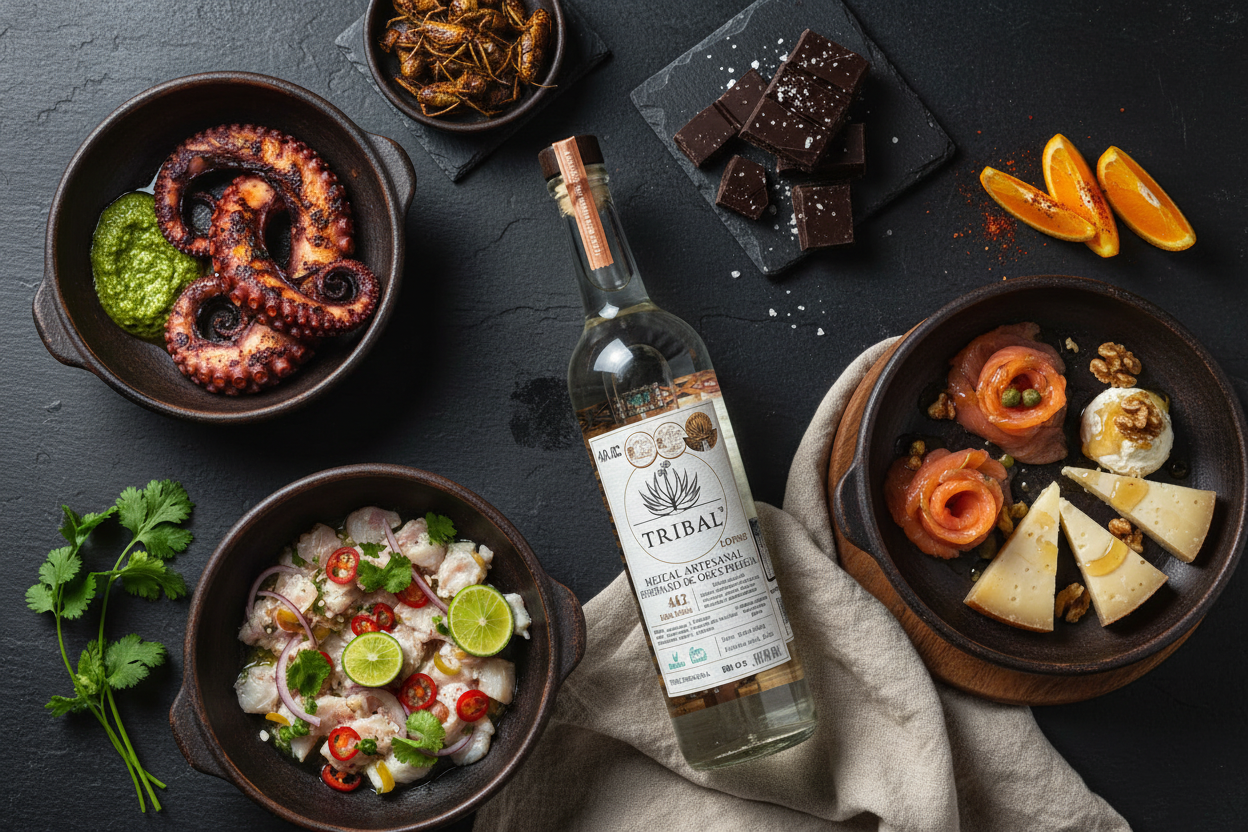 Maridaje Mezcal Tribal Ensamble 103