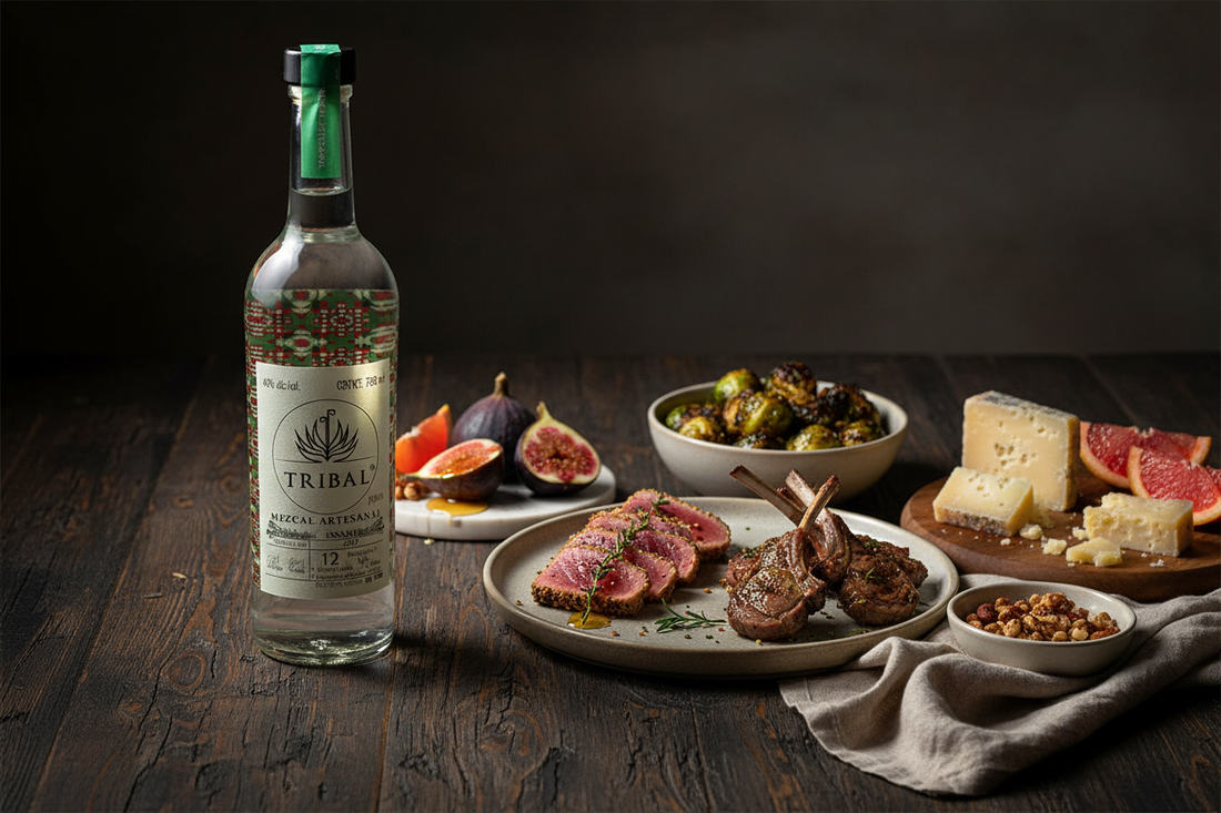 Mezcal Tribal Ensamble 203 | Espadín y Bicuishe 40°