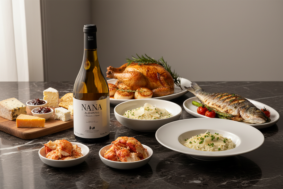 Vino Blanco Nana 2022 | Albariño Fermentado en Barrica Rías Baixas