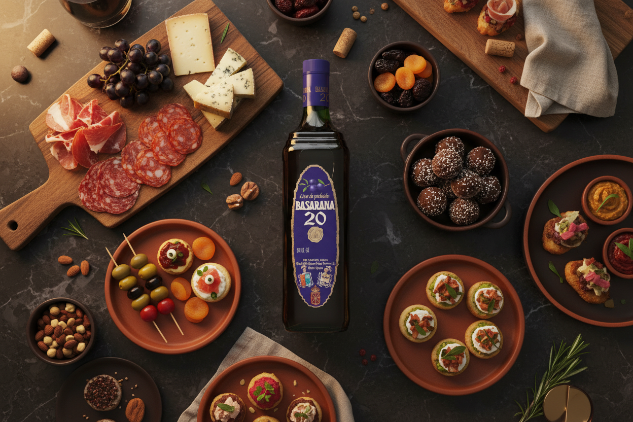 Maridaje Pacharán Basarana