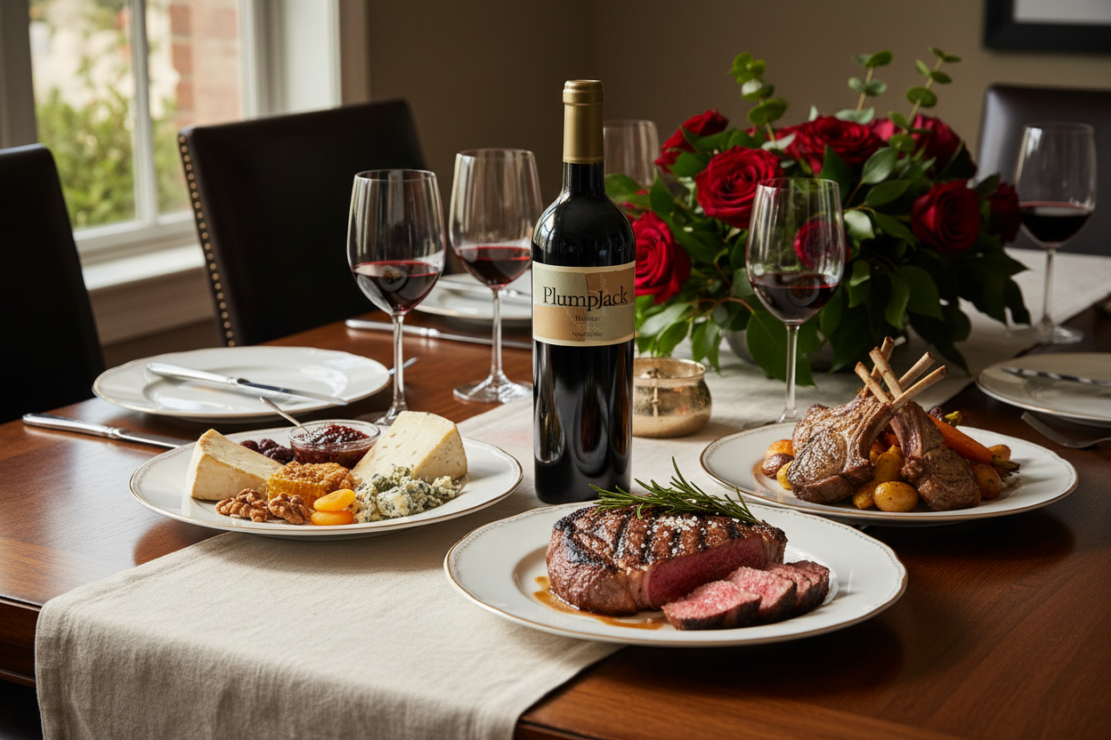 Maridaje Plumpjack Estate Cabernet Sauvignon