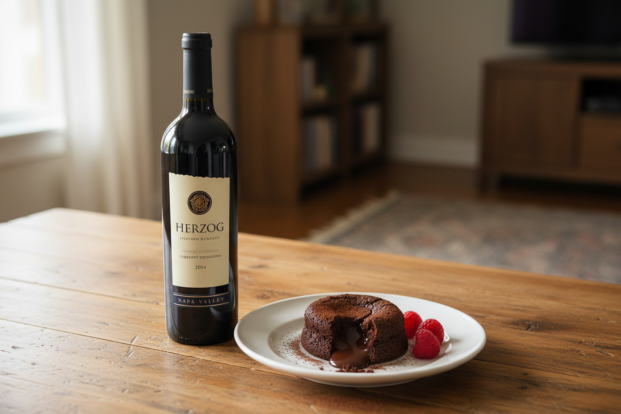 Maridaje - Postres de Chocolate Amargo