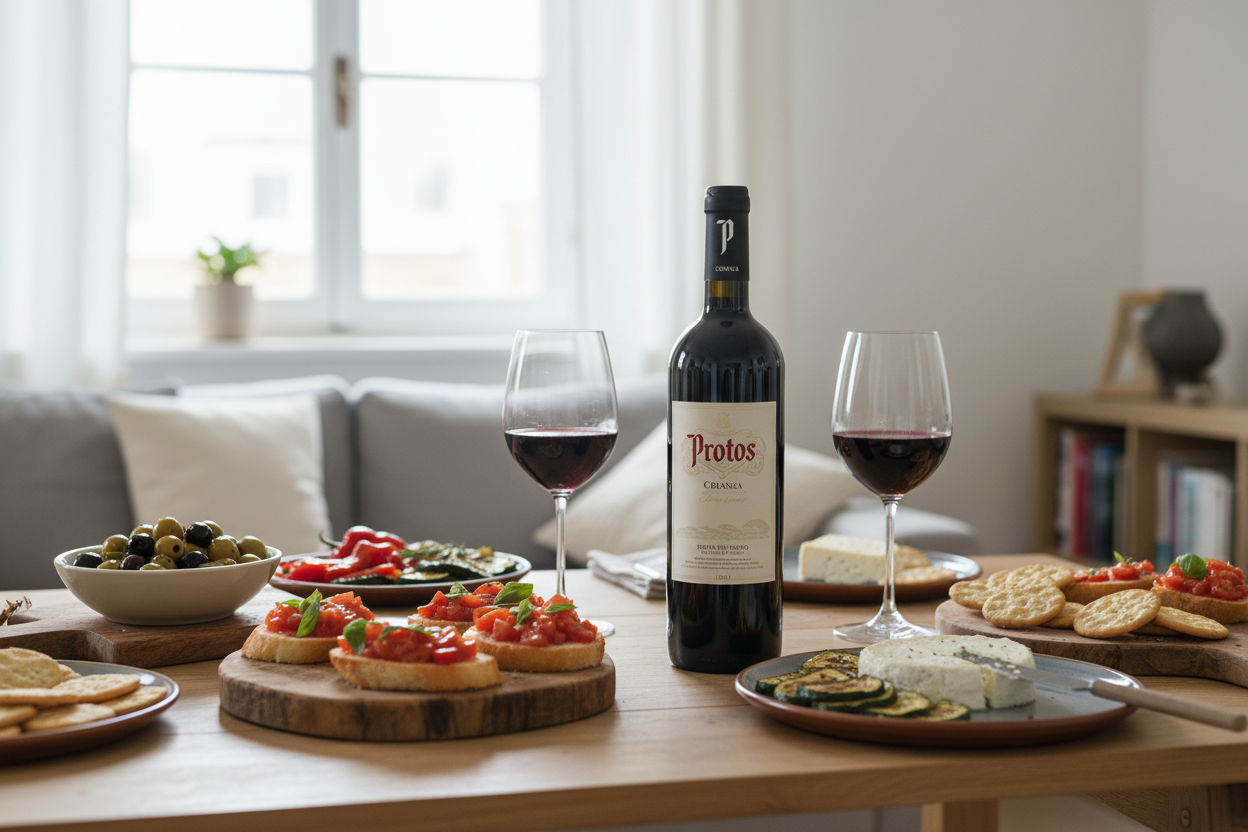 Maridaje - Protos Aire Aperitivo