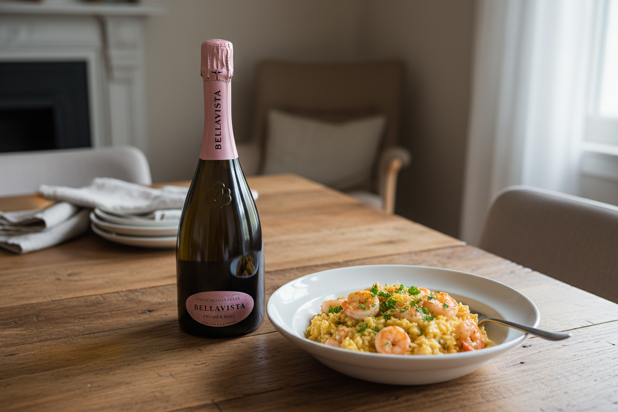 Maridaje - Risotto de Langostinos