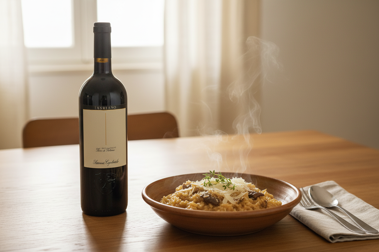 Maridaje - Risotto de Setas Porcini