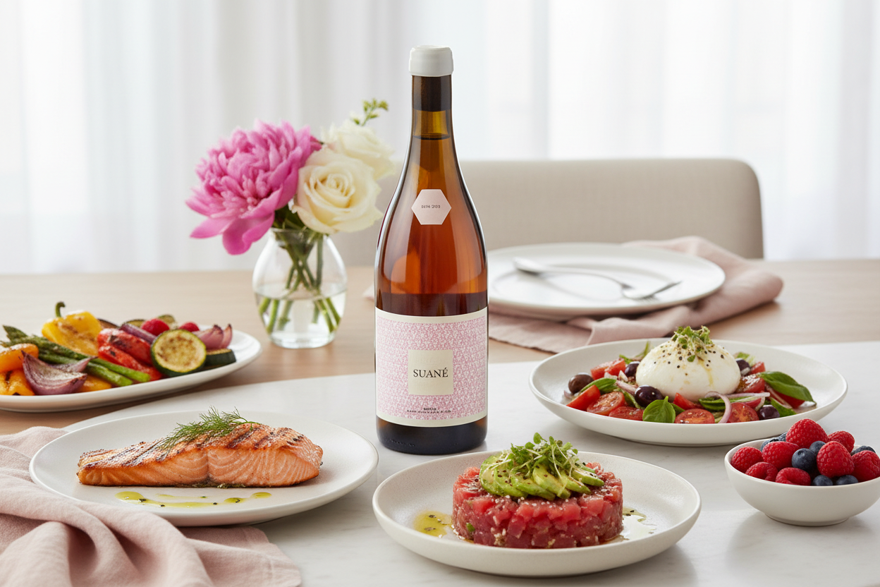 Maridaje Suañé Rosado Reserva 2021