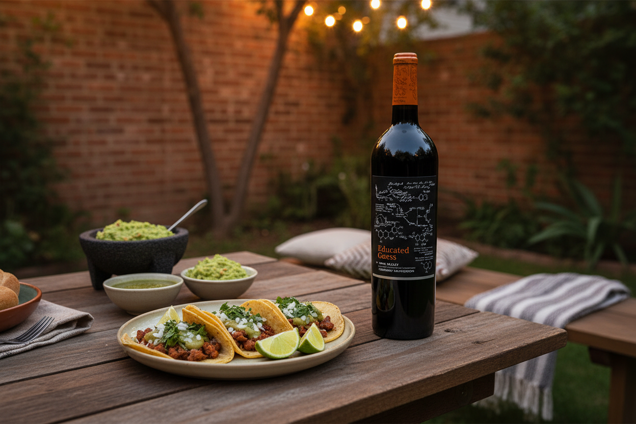 Maridaje tacos de asada