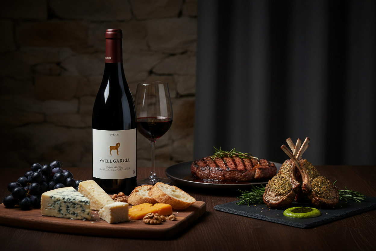 Maridaje Vallegarcía Syrah 2022