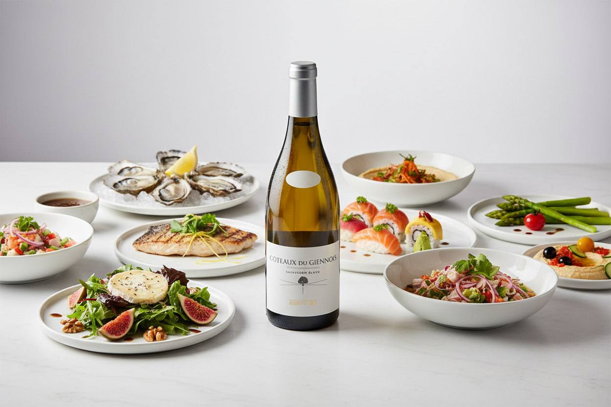 Maridaje Vino Blanco Berthier Coteaux du Giennois 2023