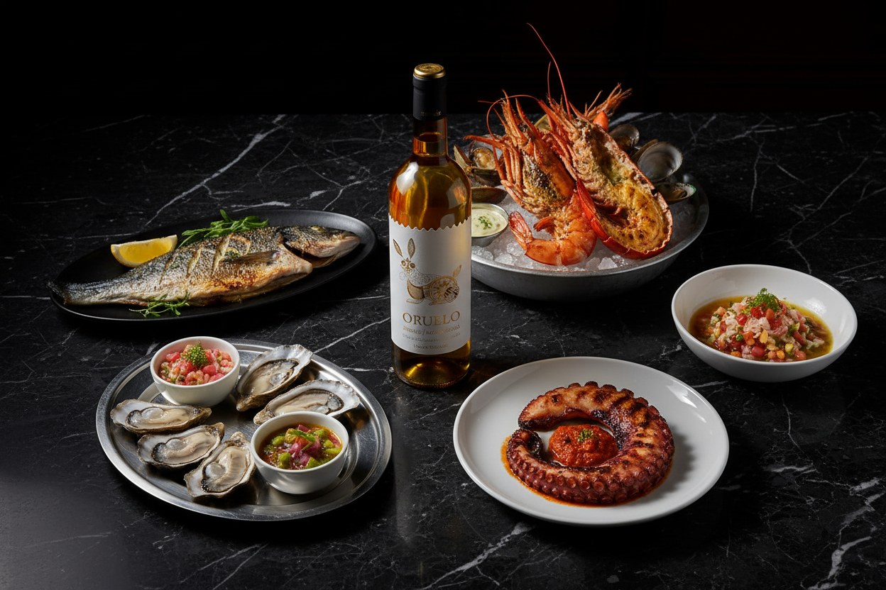 Maridaje Vino Blanco Magnum Verdejo 2024