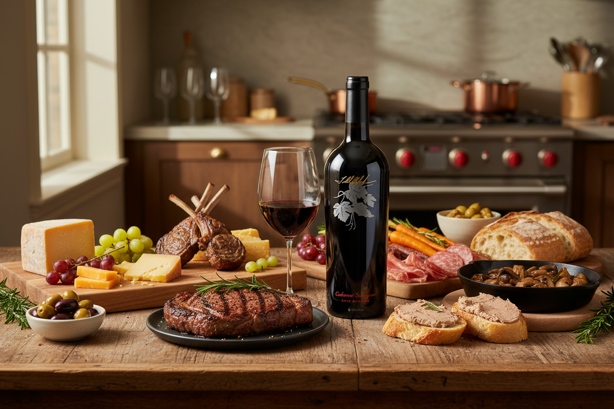 Maridaje Vino Tinto Anderson Conn Valley Cave Dweller Cabernet Sauvignonslider_item_HiMBLA