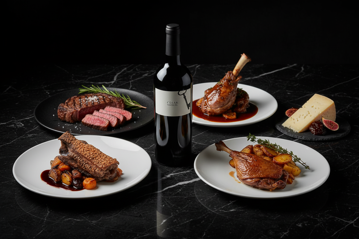 Maridaje Vino Tinto César Príncipe 2021slider_item_HiMBLA