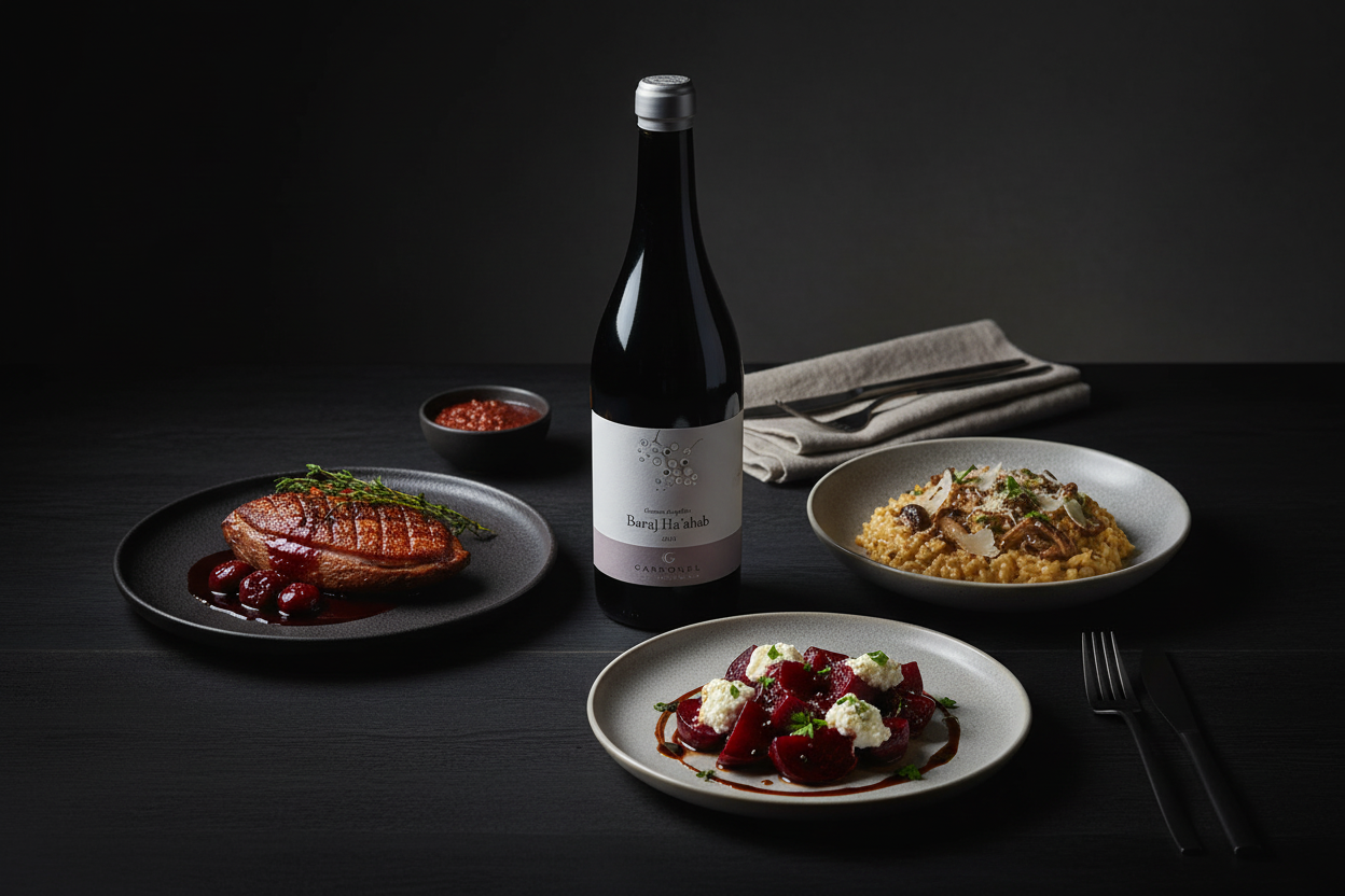 Maridaje Vino Tinto Capcanes Peraj Haabib Pinot Noirslider_item_HiMBLA