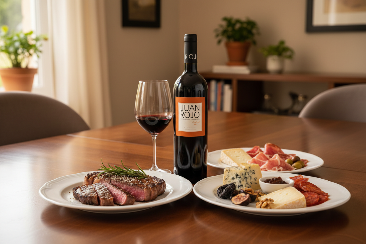 Maridaje Vino Tinto Crianza Ribera del Dueroslider_item_HiMBLA