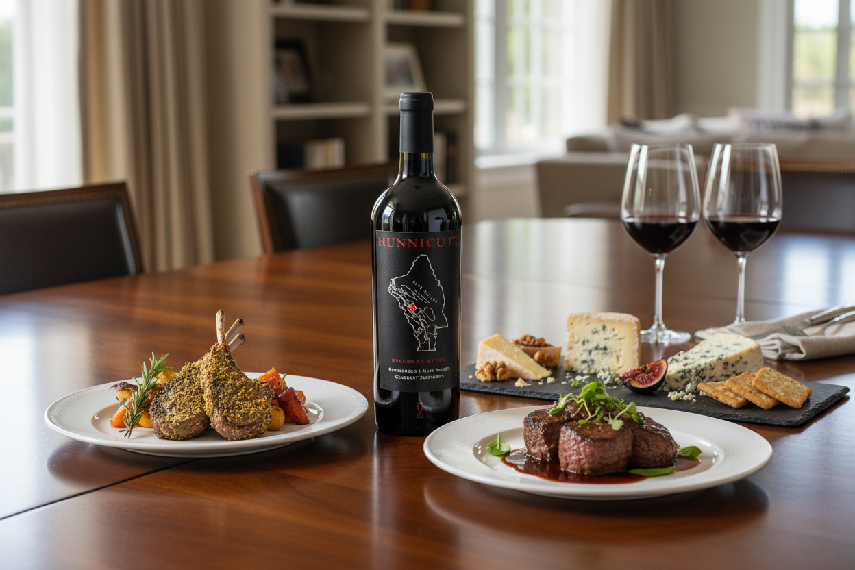 Maridaje Vino Tinto Hunnicut Brickman Block Rutherfordslider_item_HiMBLA